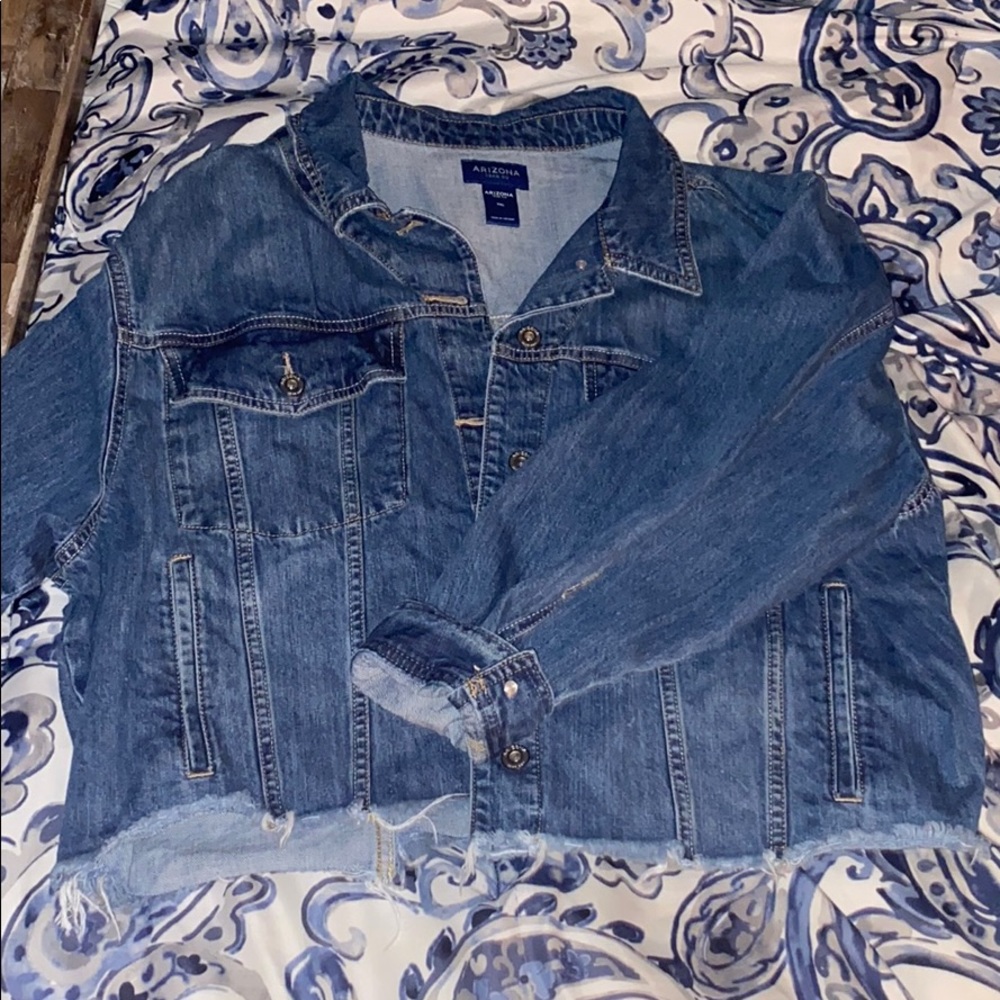 Cropped Denim Jacket